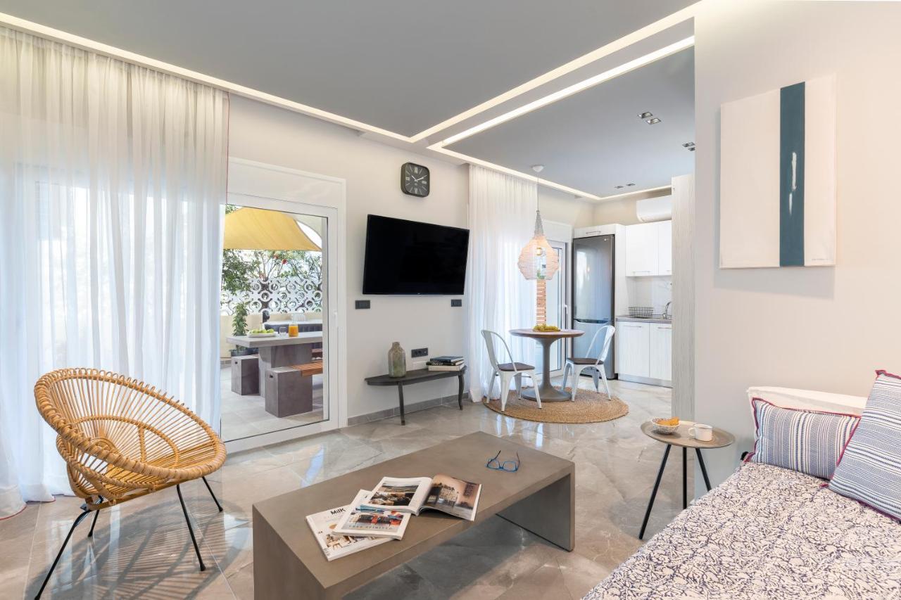Elia & Anthos Deluxe Suites Ixiá Kültér fotó