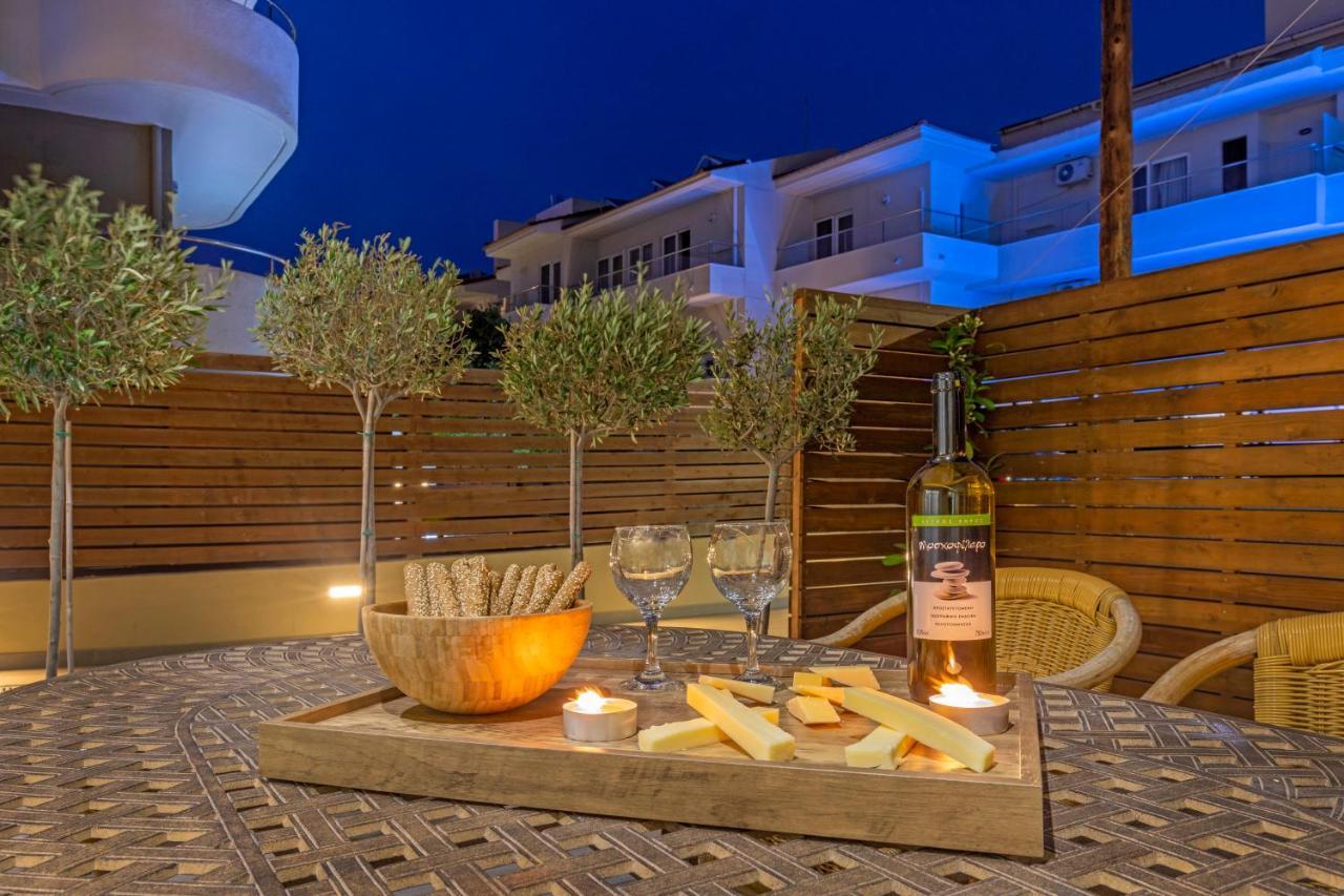 Elia & Anthos Deluxe Suites Ixiá Kültér fotó