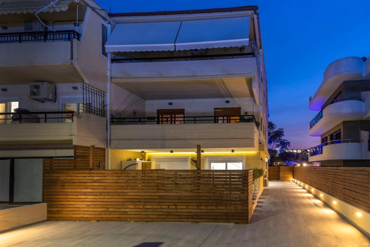 Elia & Anthos Deluxe Suites Ixiá Kültér fotó
